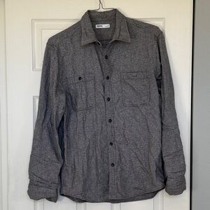 Sonoma Grey Flannel Shirt